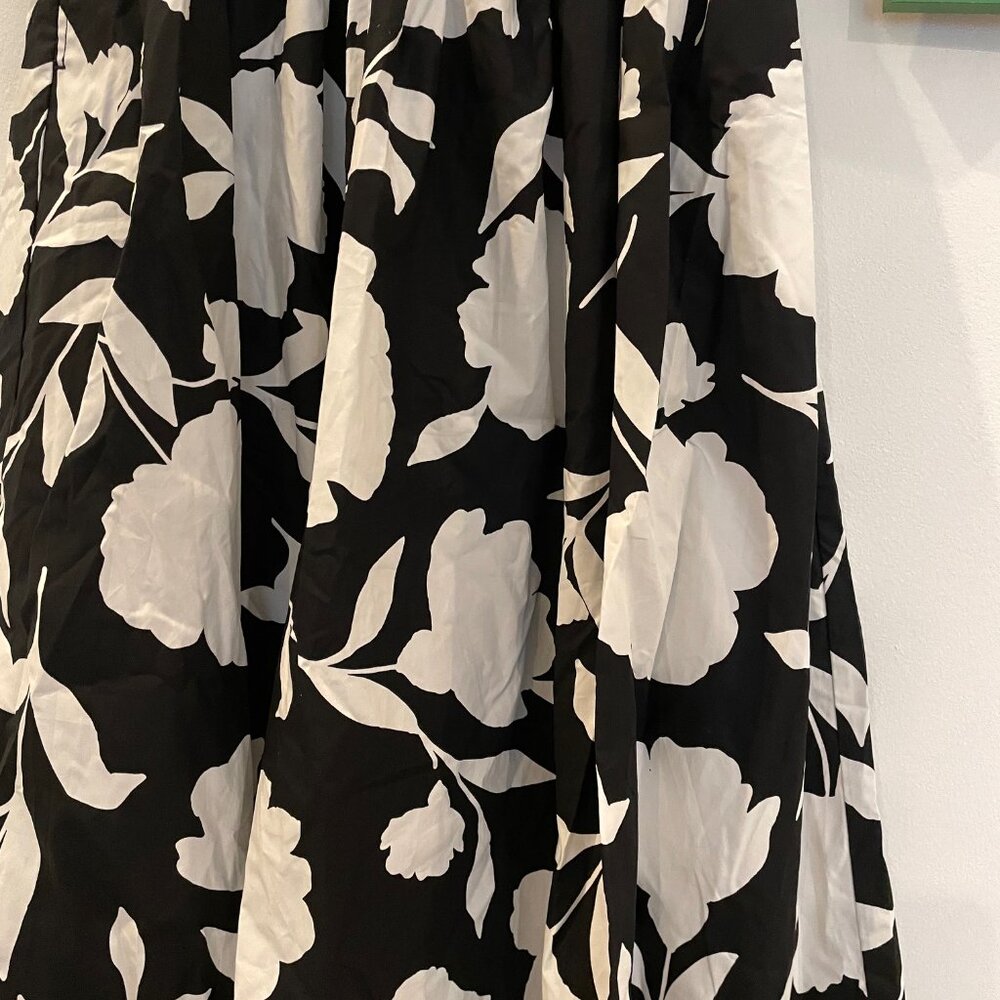 Classic Rose Midi Skirt - Kate Spade New York -Target Black/Cream - Picture 6 of 11